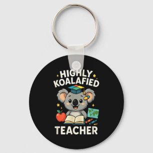 Hoch koalafierter Lehrer - Lustiger Koala-Bär  Schlüsselanhänger