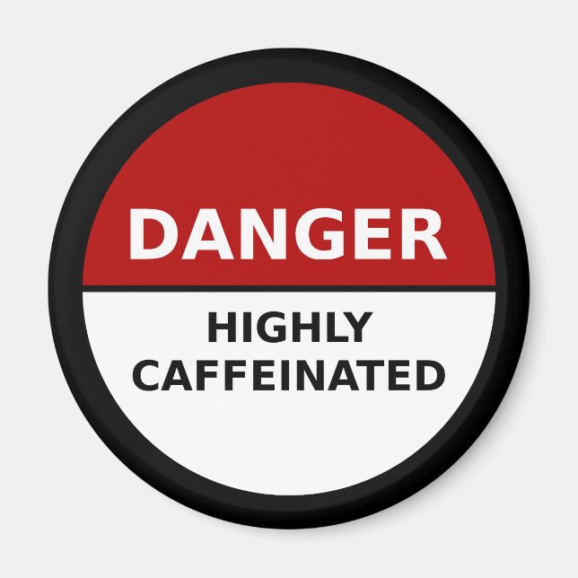 Hoch koffeiniertes Magnet (Vorne)