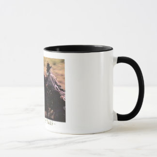 Hoch reiten tasse