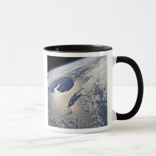 Hoch-schiefe Ansicht der Gaspe-Halbinsel Tasse