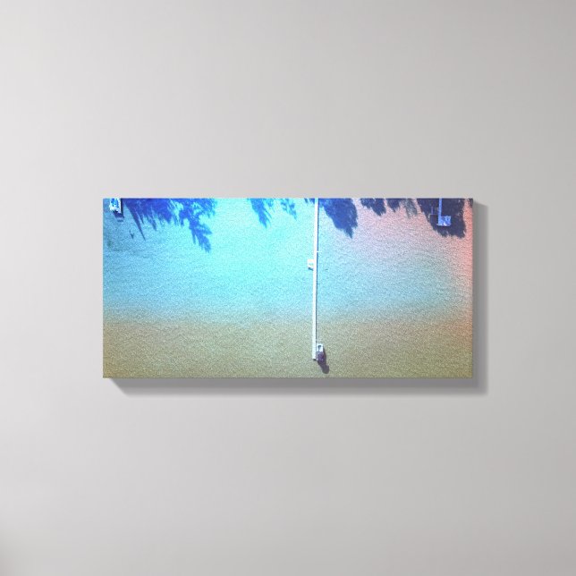 Hoch über Higgins Leinwanddruck (Vorderseite)