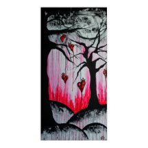 Hoch und trocken Herzschlösser Originelles Poster