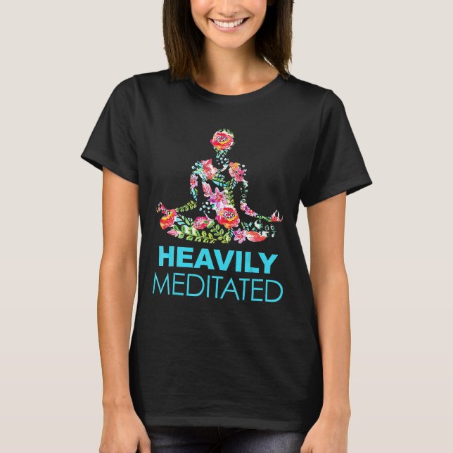 Hoch vermittelte Yoga Meditation T- S T-Shirt (Vorderseite)