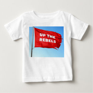 Hoch zum Rebels-Thema Baby T - Shirt