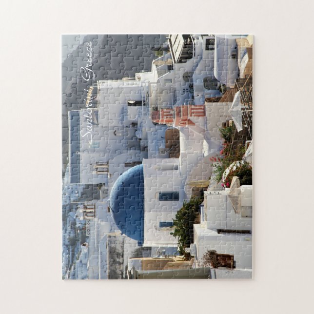 Hochauflösende Fotografie Santorini, Puzzle (Vertikal)