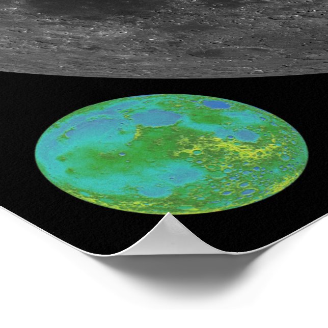 Hochauflösende Modemkarte Poster (Ecke)
