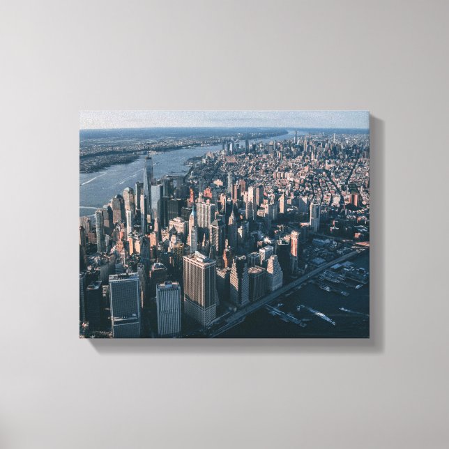 Hochauflösendes Gebäude Leinwanddruck (Vorderseite)