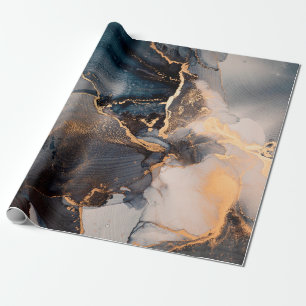 Hochauflösung. Luxuriöse abstrakte Fluid Art Maler Geschenkpapier