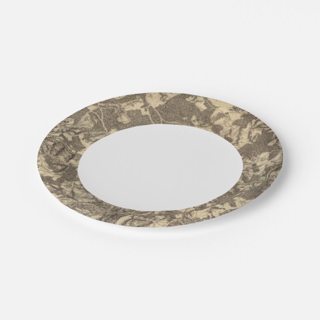 Hochbrücke und Virginia Pappteller (Schrägansicht)