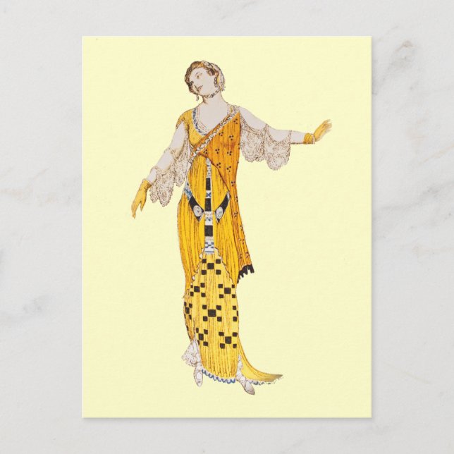 Hochcouture Postkarte (Vorderseite)
