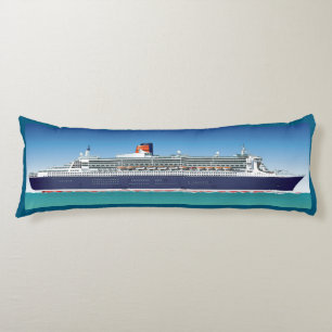 Hochdetailliertes Kreuzfahrtschiff Seitenschläferkissen