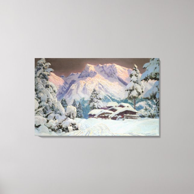 Hocheisgruppe, Österreich Leinwanddruck (Vorderseite)
