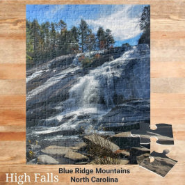 Hochfälle Fotografischer Wasserfall Puzzle