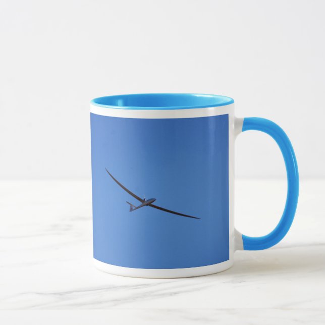 Hochfliegend am Himmel Tasse (Rechts)