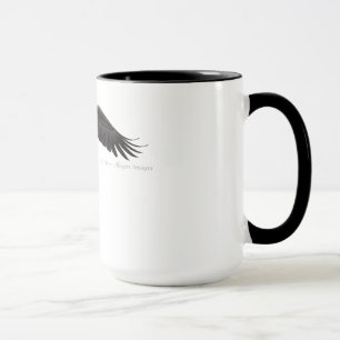 Hochfliegender kahler Adler - Kaffee-Tasse Tasse
