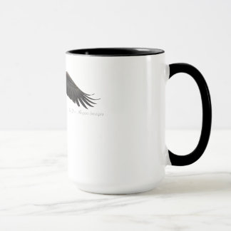 Hochfliegender kahler Adler - Kaffee-Tasse Tasse