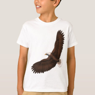 Hochfliegender Weißkopfseeadler T-Shirt