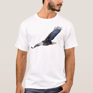 Hochfliegender Weißkopfseeadler T-Shirt