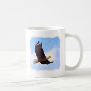 Hochfliegender Weißkopfseeadler Tasse