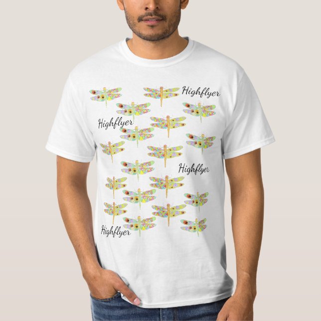 Hochflieger Blumenschwebfliegen  T-Shirt (Vorderseite)