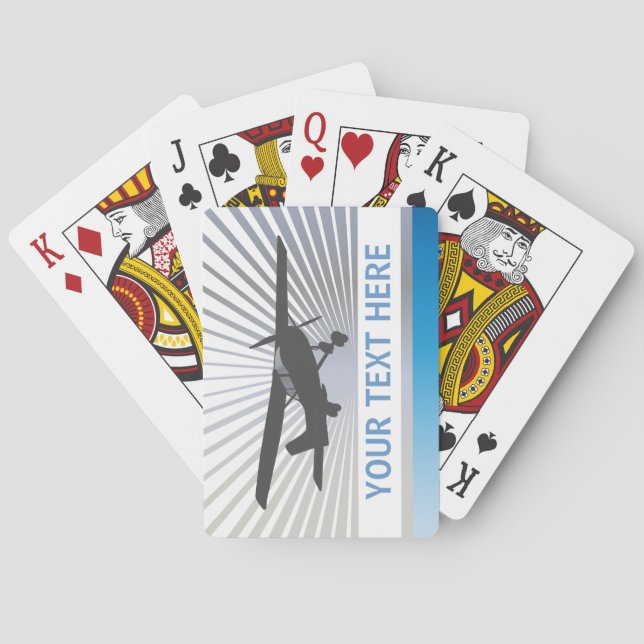 Hochflügel Spielkarten (Rückseite)
