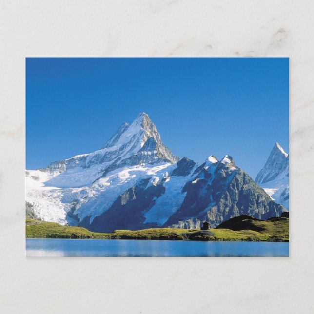 Hochgebirge Postkarte (Vorderseite)