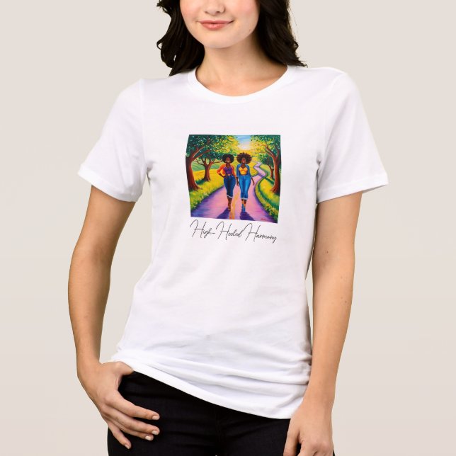 Hochgehärtete Harmonie Tri-Blend Shirt (Vorderseite)