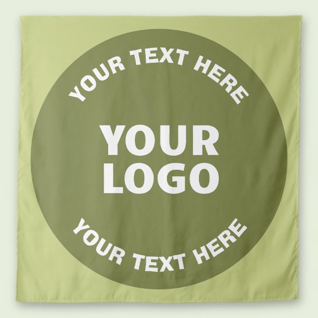 Hochgeladene Logos, Design und bearbeitbarer Text, Wandteppich (Von Creator hochgeladen)