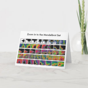 Hochgeladene Zoom-Grußkarte Karte