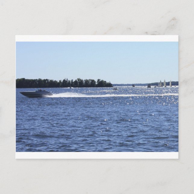 Hochgeschwindigkeit Postkarte (Vorderseite)