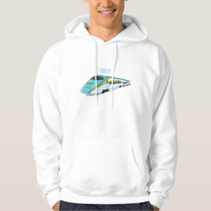Hochgeschwindigkeits-Cartoon Hoodie