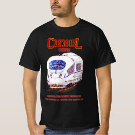 Hochgeschwindigkeits-CRH380BL-China Eisenbahn Elek T-Shirt