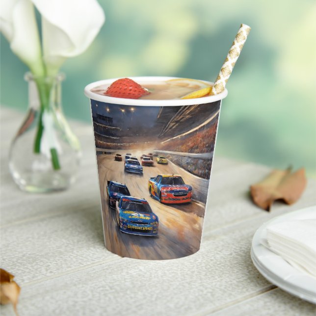 Hochgeschwindigkeits-Farbfernseher Pappbecher (In Situ)