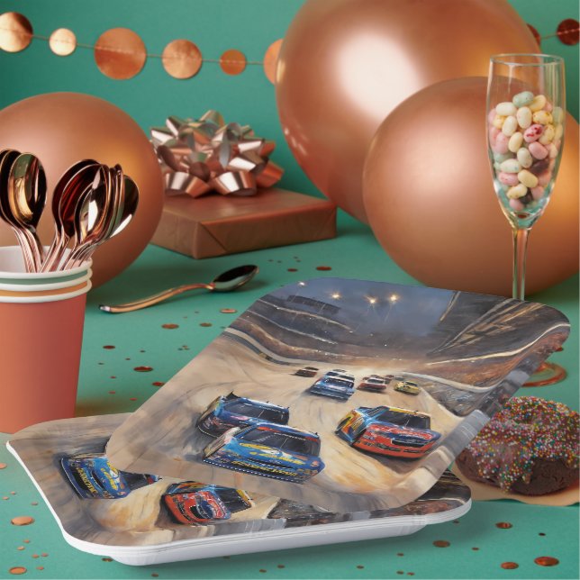 Hochgeschwindigkeits-Farbfernseher Pappteller (Multi)