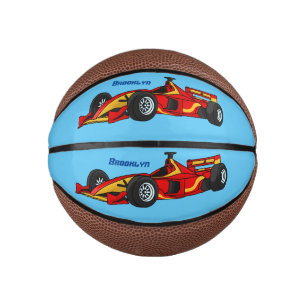 Hochgeschwindigkeits-Rennwagen - Cartoon Mini Basketball
