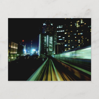 Hochgeschwindigkeitsabenteuer Postkarte