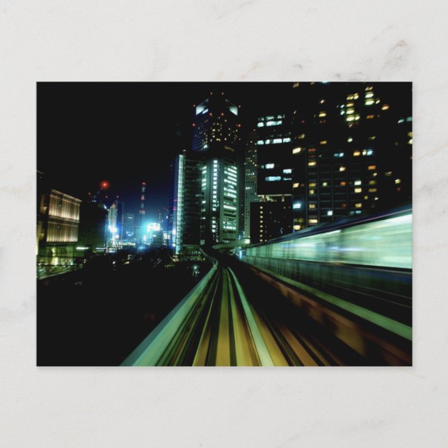 Hochgeschwindigkeitsabenteuer Postkarte (Vorderseite)