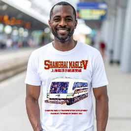 Hochgeschwindigkeitszug Shanghai Maglev SMT Transr T-Shirt