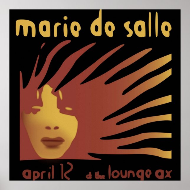 Hochglanz 2000 Marie De Salle Poster (Vorne)