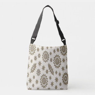 Hochglanz- und Goldene Sterne-Crossbody-Bag Tragetaschen Mit Langen Trägern