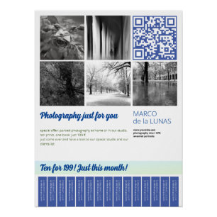 Hochglänzende Poster Vorlage