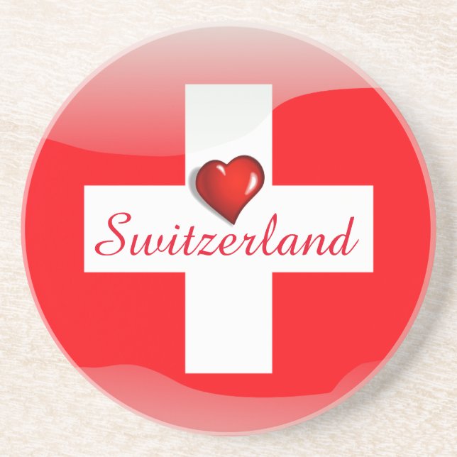 Hochglanzflagge Getränkeuntersetzer (Vorne)
