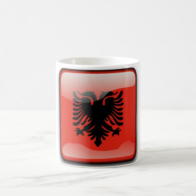 Hochglanzflagge Tasse (Mittel)
