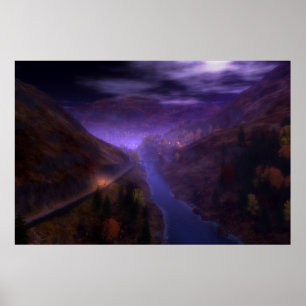 Hochglanzlampen für Zuhause Poster