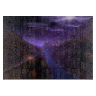 Hochglanzlichtplatine Zuhause Schneidebrett