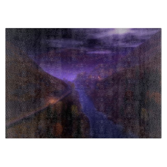 Hochglanzlichtplatine Zuhause Schneidebrett (Vorderseite)