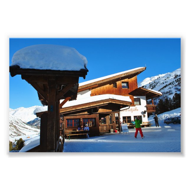 Hochgurgl Obergurgl Tirol Alpen Österreich Fotodruck (Vorne)