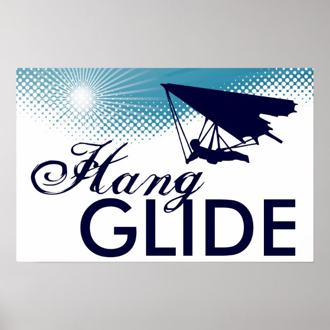 Hochhang-Gleitschirm Poster (Vorne)