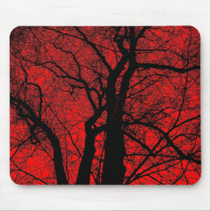 Hochkontrast - Rot Mousepad