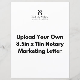 Hochladen der Blankenvorlage für das Notar-Marketi